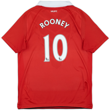 2010-11 Manchester United Maillot domicile Rooney #10 - 6/10 - (L.Boys)