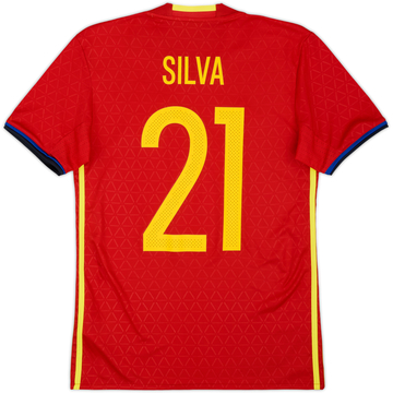 2016-17 Espagne Maillot Domicile Silva #21 - 10/10 - (XS)