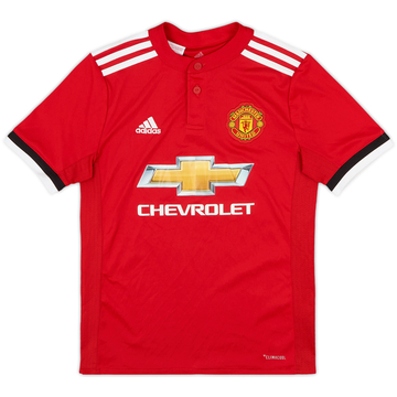 2017-18 Manchester United Maillot domicile - 10/10 - (M.Boys)