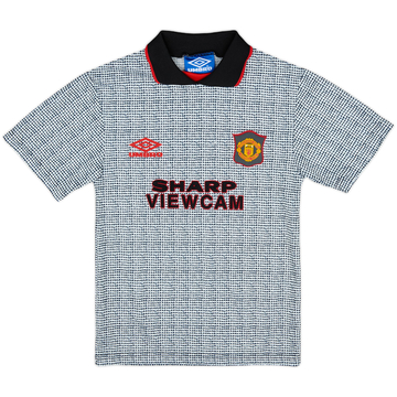 1995-96 Manchester United Maillot extérieur - 8/10 - (S.Boys)