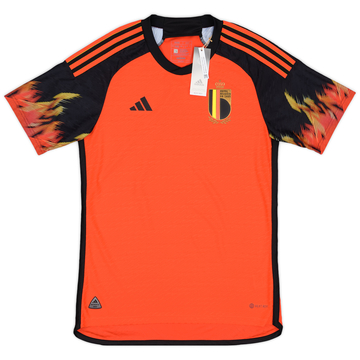 2022-23 Belgique Maillot Domicile Authentique