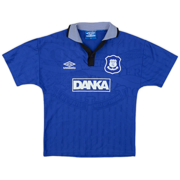 1995-97 Everton Maillot Domicile - 6/10 - (Garçons L)