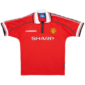 1998-00 Manchester United Maillot domicile - 7/10 - (M.Boys)