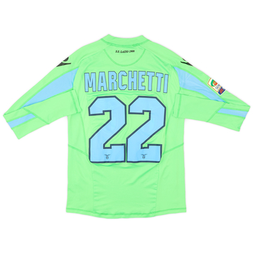 2012-13 Lazio Maillot GK Marchetti #22 - 9/10 - (S)