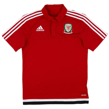 Polo adidas Wales 2016-17 - 9/10 - (S)