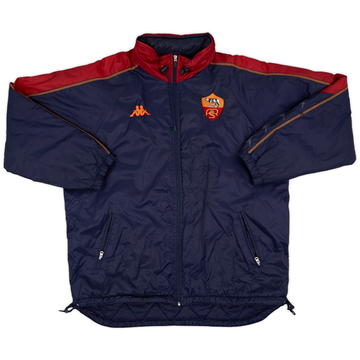 2002-03 Roma Kappa Parka de banc rembourrée à capuche - 6/10 - (XXL)