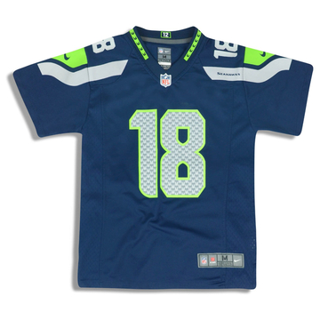 2012-13 Seattle Seahawks Rice #18 Nike Maillot Game (Domicile) Y