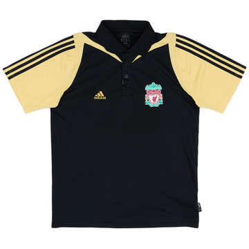 2008-09 Liverpool adidas Polo - 8/10 - (S)
