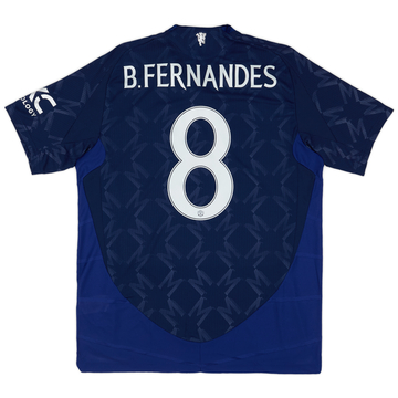 2024-25 Manchester United Maillot extérieur authentique B.Fernandes #8
