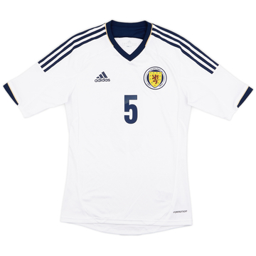 2012-14 Scotland Maillot Extérieur Authentique #5 - 9/10 - (S)
