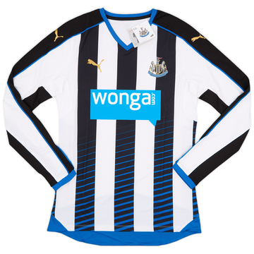 Maillot domicile manches longues Newcastle 2015-16 version joueur ACTV Fit (XL)