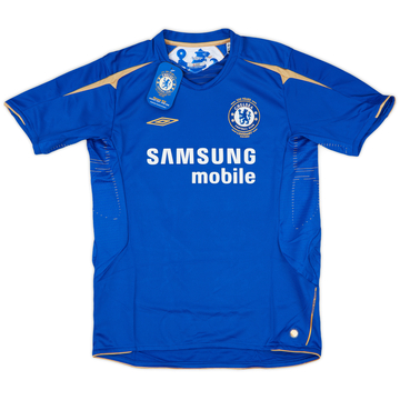 2005-06 Chelsea Maillot Domicile Centenaire (Garçons L)