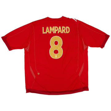 Maillot extérieur England 2006-08 Lampard #8 - 8/10 - (XXL)