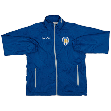 2016-17 Colchester Macron Veste de pluie à capuche - 8/10 - (M)