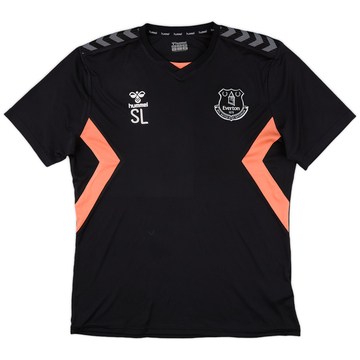 2020-21 Everton Modèle Staff Hummel Maillot d'entraînement SL - 10/10 - (XL)