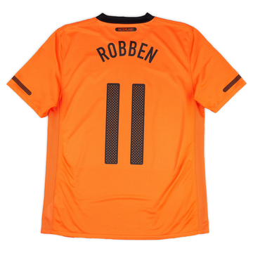 2010-11 Netherlands Maillot Domicile Robben #11 - 8/10 - (S)