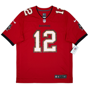 2020-22 Tampa Bay Buccaneers Goat #12 Nike Maillot domicile (L)