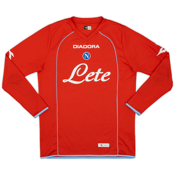 2006-07 Napoli Third L/S Maillot - 9/10 - (M)
