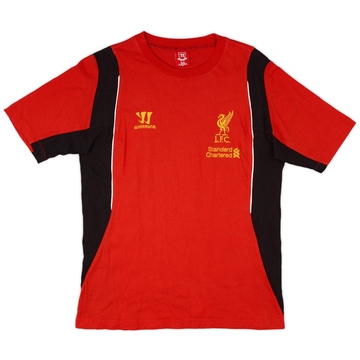 2012-13 Liverpool Warrior Tee Coton - 9/10 - (L)