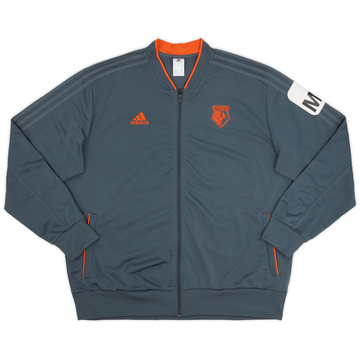 2017-18 Watford adidas Veste de survêtement - 9/10 - (XXL)