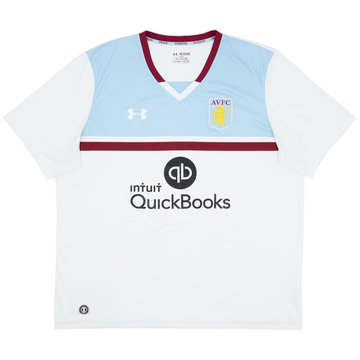 2016-17 Aston Villa Maillot extérieur - 8/10 - (4XL)