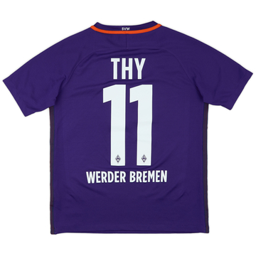 2016-17 Werder Bremen Maillot extérieur Thy #11 - 7/10 - (XL.Boys)