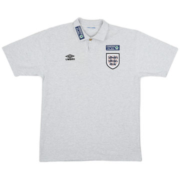 Polo Umbro Angleterre années 90 - 8/10 - (XL)