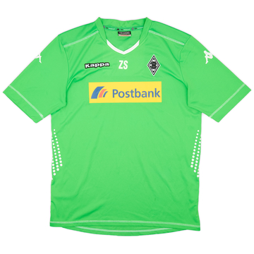 2013-14 Borussia Monchengladbach Kappa Maillot d'entraînement modèle staff 'ZS' - 9/10 - (L)