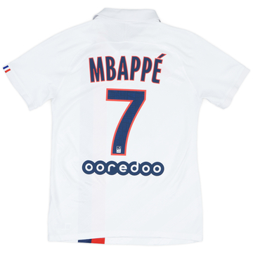 2019-20 Paris Saint-Germain Maillot Third Authentique Mbappe #7 - 10/10 - (S)