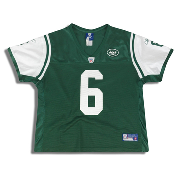 Maillot Reebok On Field 2009-11 New York Jets Sanchez #6 (Domicile) Femme (XL)