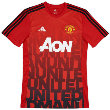 2016-17 Manchester United adidas Maillot d'entraînement - 9/10 - (M)