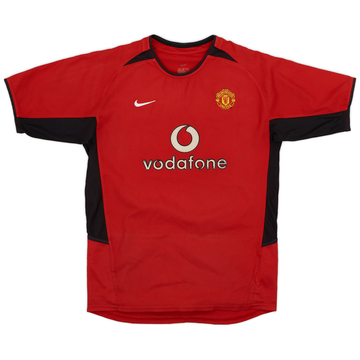 2002-04 Manchester United Maillot domicile - 6/10 - (XL.Boys)