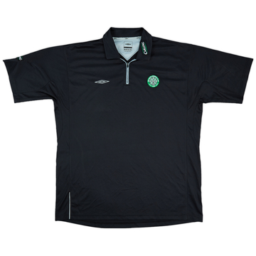 2004-05 Celtic Umbro Polo quart de zip - 10/10 - (XXL)
