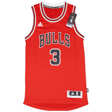 2016-17 Chicago Bulls Wade #3 adidas Swingman Maillot extérieur (XXS)