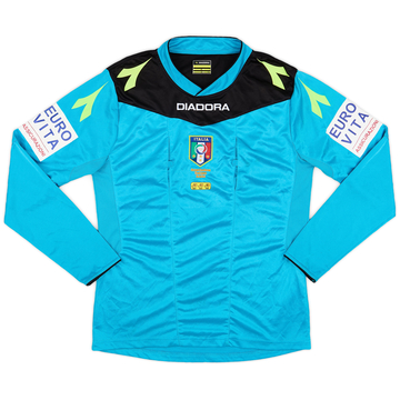 2015-16 Italy Diadora Maillot arbitre ML - 8/10 - (S)