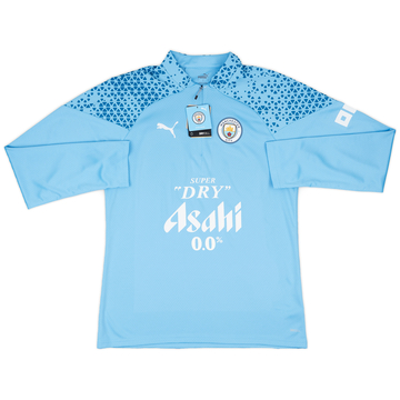 2023-24 Manchester City Puma Haut d'entraînement 1/4 Zip