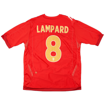 2006-08 England Maillot extérieur Lampard #8 - 8/10 - (L)