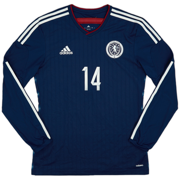 Maillot domicile ML Scotland version joueur 2014-15 #14 - 9/10 - (M)