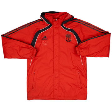 Veste de pluie à capuche 2010-11 Liverpool adidas #52 - 5/10 - (L)
