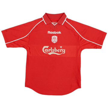 2000-02 Liverpool Maillot domicile - 8/10 - (M.Boys)