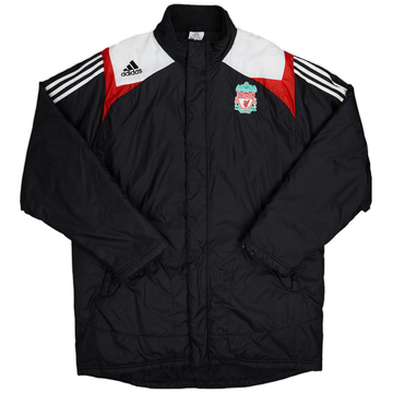 2007-08 Liverpool adidas Manteau de banc rembourré - 8/10 - (XL)