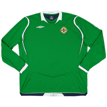 2008-10 Northern Ireland Maillot Domicile ML - 9/10 - (3XL)