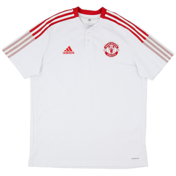 2021-22 Manchester United adidas Polo - 5/10 - (L)