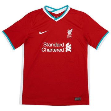 2020-21 Liverpool Maillot domicile - 8/10 - (XL.Boys)