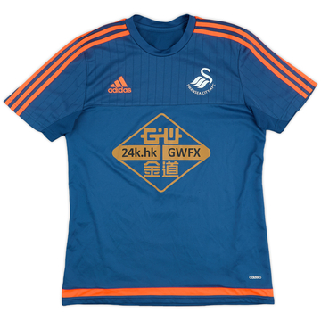 2015-16 Swansea City adidas Maillot d'entraînement - 8/10 - (M)