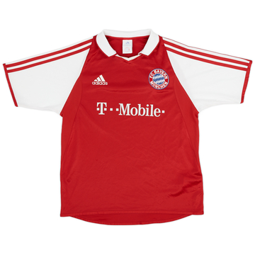 2003-04 Bayern Munich Maillot Domicile - 8/10 - (XL.Boys)