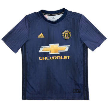 2018-19 Manchester United Maillot Third - 9/10 - (M.Boys)