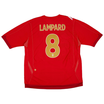 2006-08 England Maillot extérieur Lampard #8 - 6/10 - (XXL)
