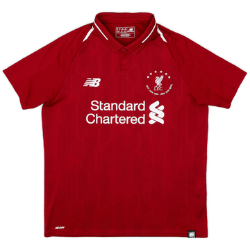 2018-19 Liverpool Maillot Domicile - 8/10 - (XL.Boys)