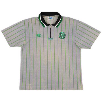 1997-98 Celtic Umbro Polo 1/4 zip - 6/10 - (XL)